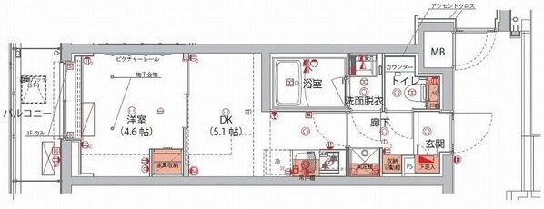 江戸川橋駅 徒歩5分 2階の物件間取画像